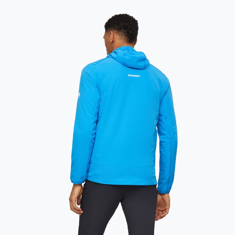 Bluza trekkingowa męska Mammut Madris Light ML Hooded Jacket Men glacier blue/marine 3
