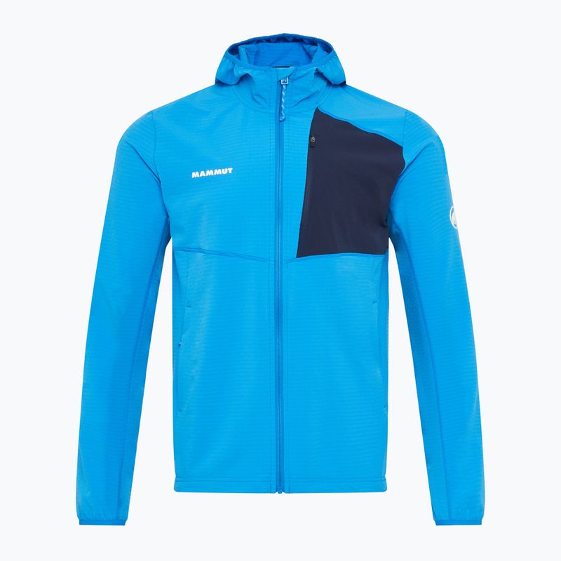 Bluza trekkingowa męska Mammut Madris Light ML Hooded Jacket Men glacier blue/marine 7