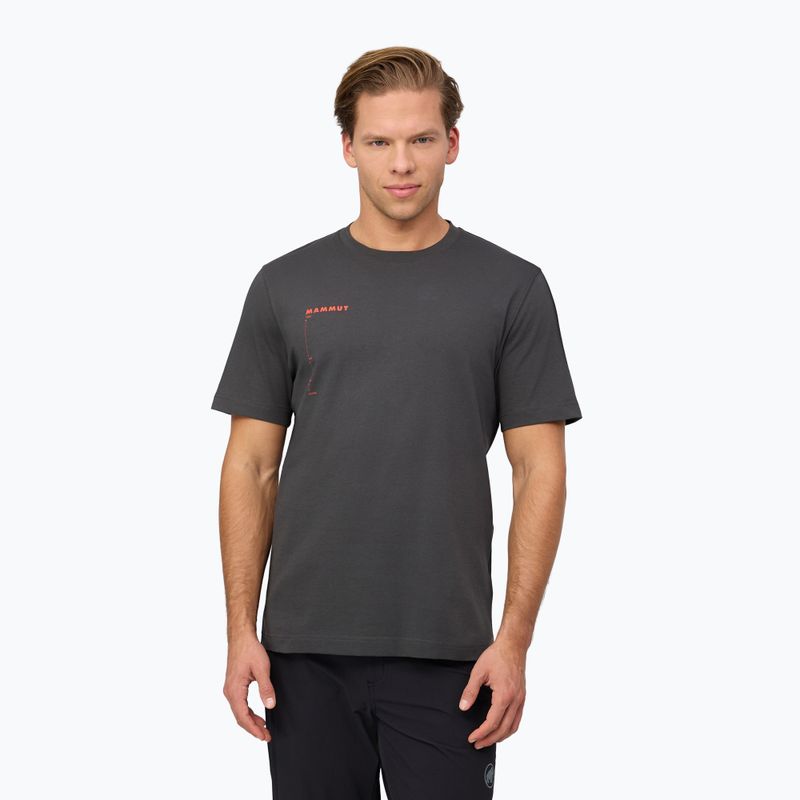 Koszulka męska Mammut Base T-Shirt Men Avy gabbro
