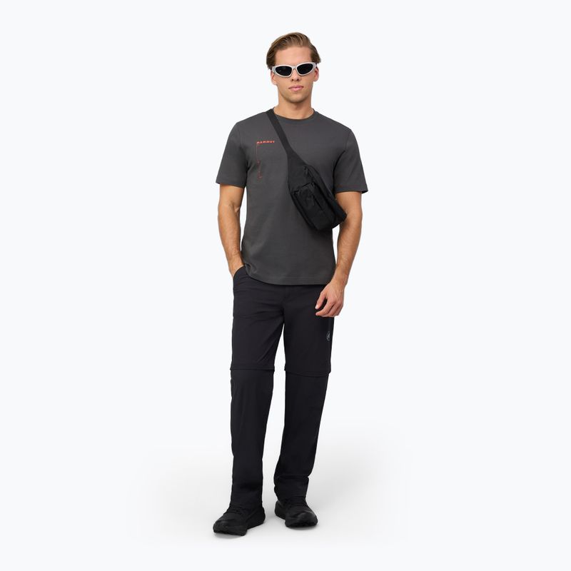 Koszulka męska Mammut Base T-Shirt Men Avy gabbro 2