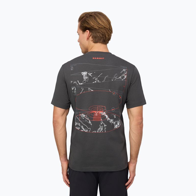 Koszulka męska Mammut Base T-Shirt Men Avy gabbro 3