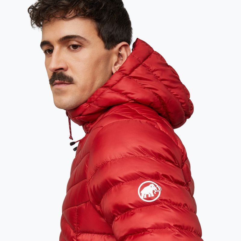 Kurtka ocieplana męska Mammut Albula IN Hooded Jacket Men dark mammut red 6