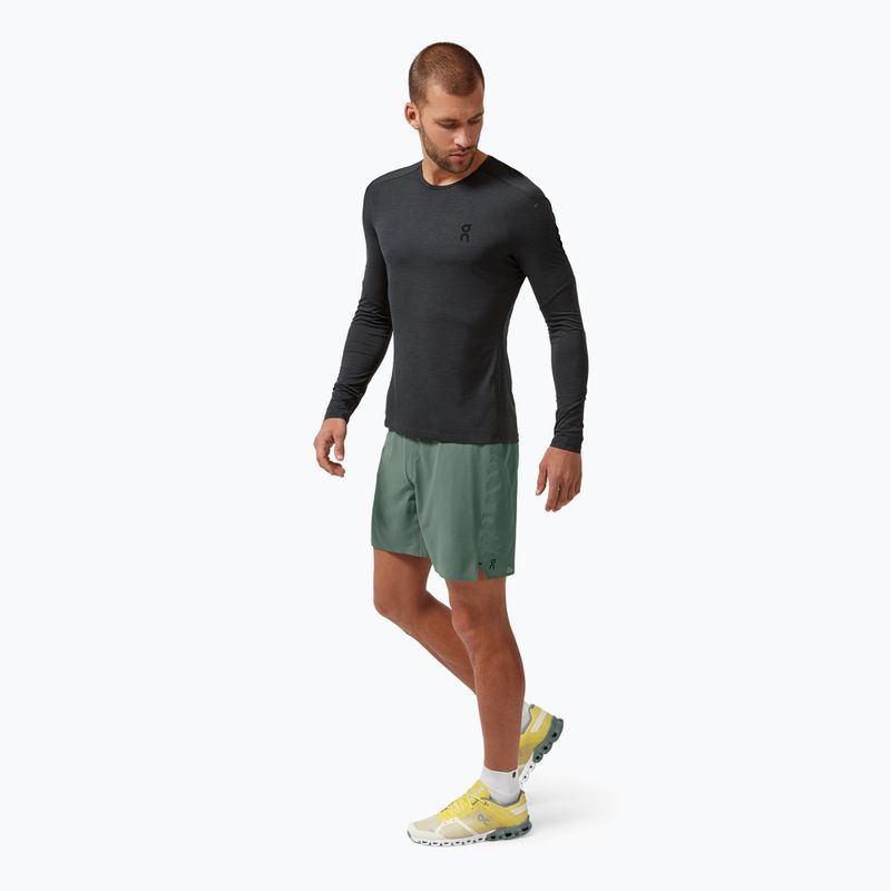 Longsleeve do biegania męski On Running Performance Long black 2