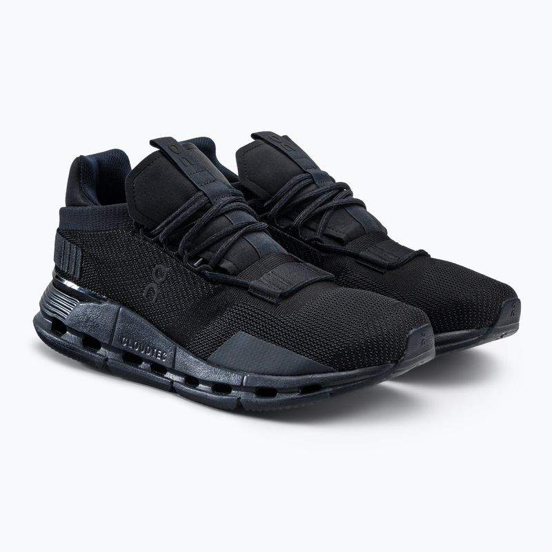 Buty do biegania męskie On Running Cloudnova black/eclipse 6