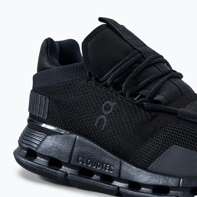 Buty do biegania męskie On Running Cloudnova black/eclipse 10