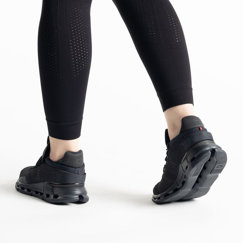 Buty do biegania damskie On Running Cloudnova black/eclipse 3