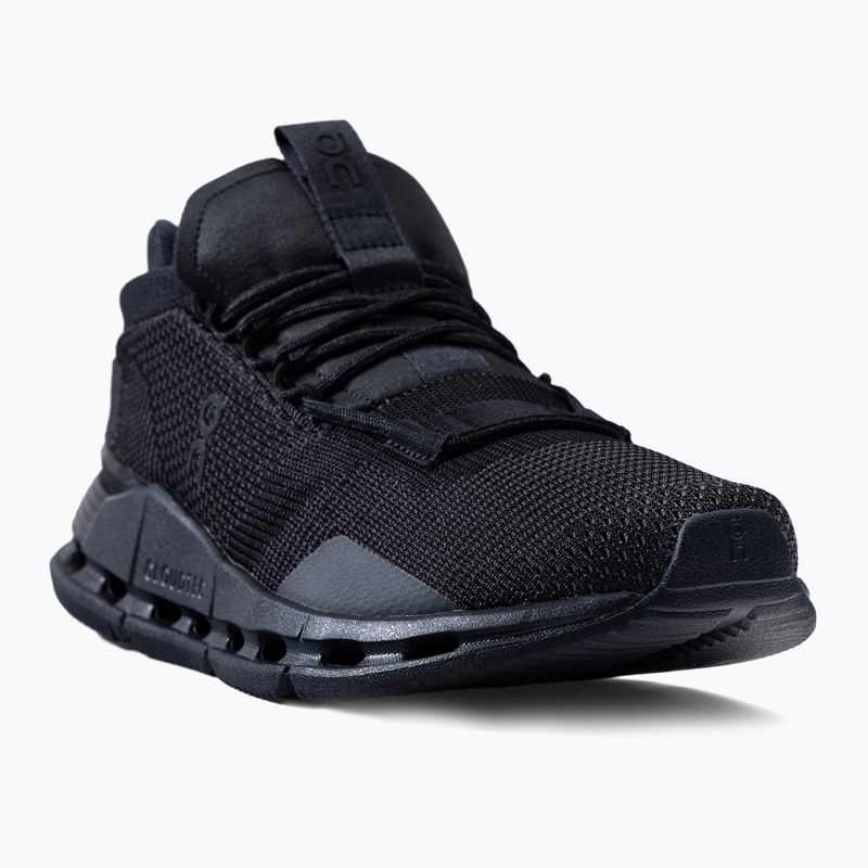 Buty do biegania damskie On Running Cloudnova black/eclipse 9