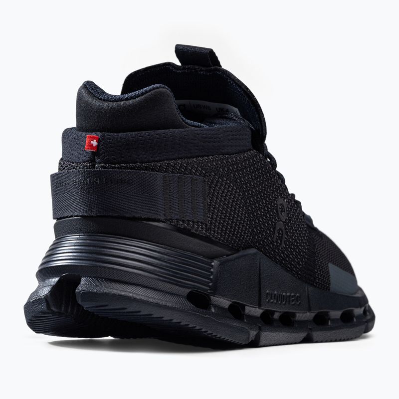 Buty do biegania damskie On Running Cloudnova black/eclipse 10