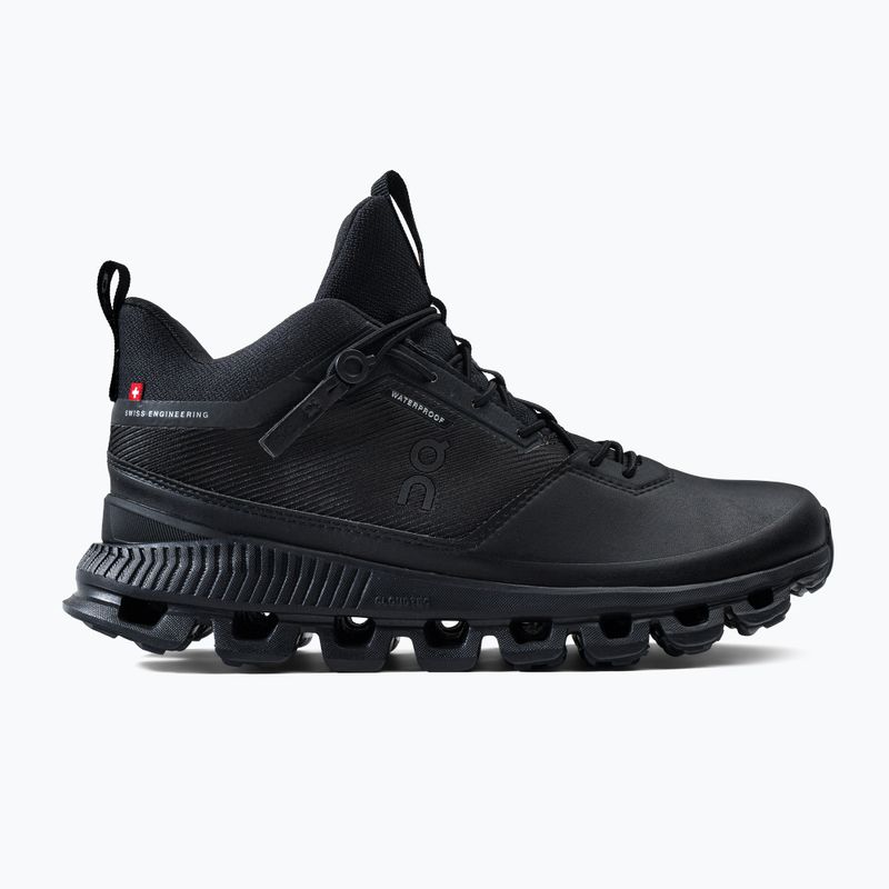 Buty do biegania damskie On Cloud Hi Waterproof black 4