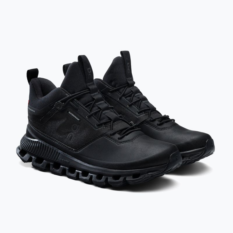 Buty do biegania damskie On Cloud Hi Waterproof black 5