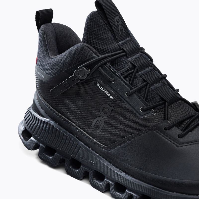 Buty do biegania damskie On Cloud Hi Waterproof black 11