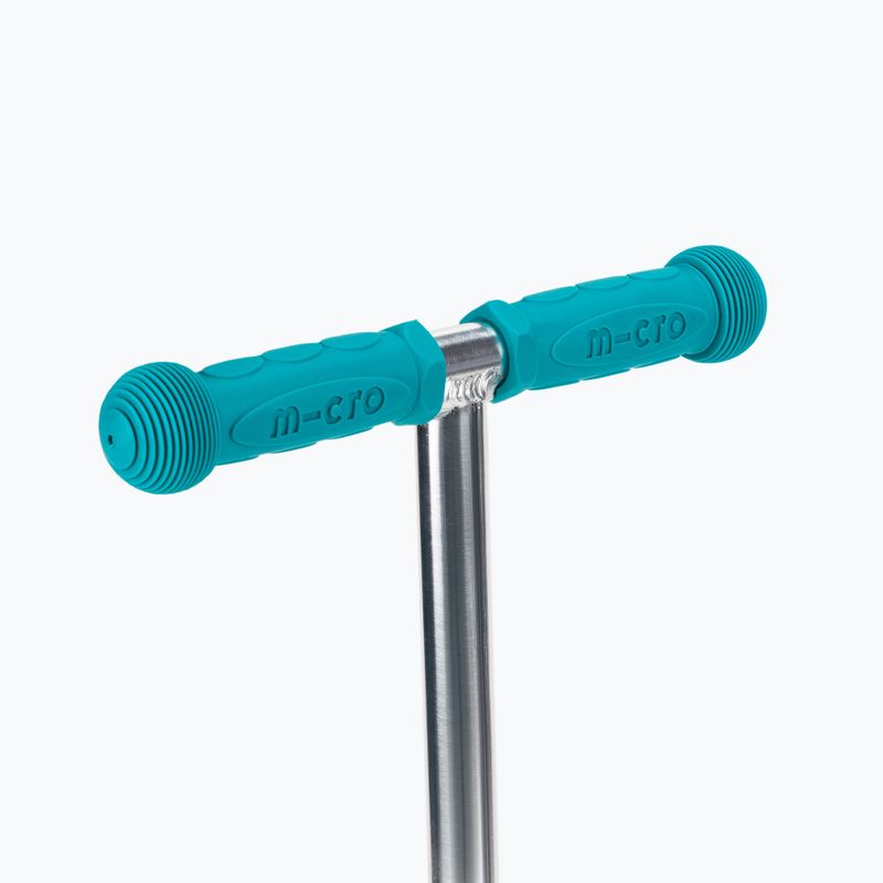 Hulajnoga trójkołowa dziecięca Micro Maxi Deluxe Foldable LED petrol green 5