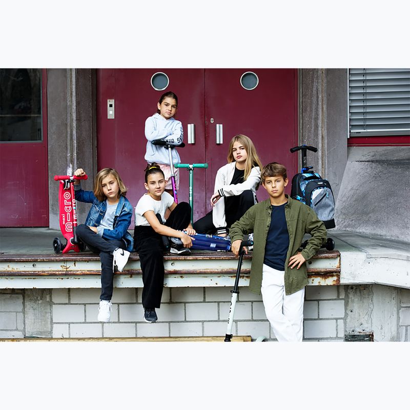 Hulajnoga miejska dziecięca Micro Sprite LED blue stripe 4