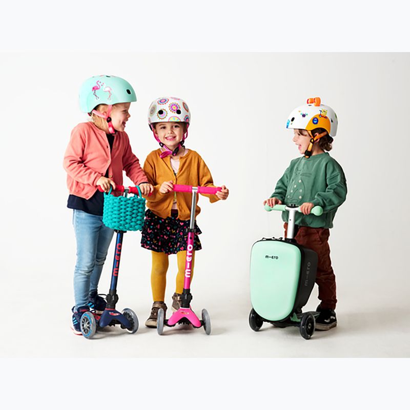 Koszyk na kierownicę dziecięcy Micro Basket green 5