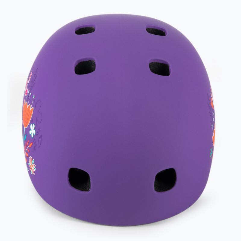 Kask dziecięcy Micro Floral Purple 3