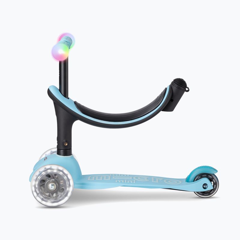 Hulajnoga trójkołowa dziecięca Micro Mini2grow Magic LED blue 7