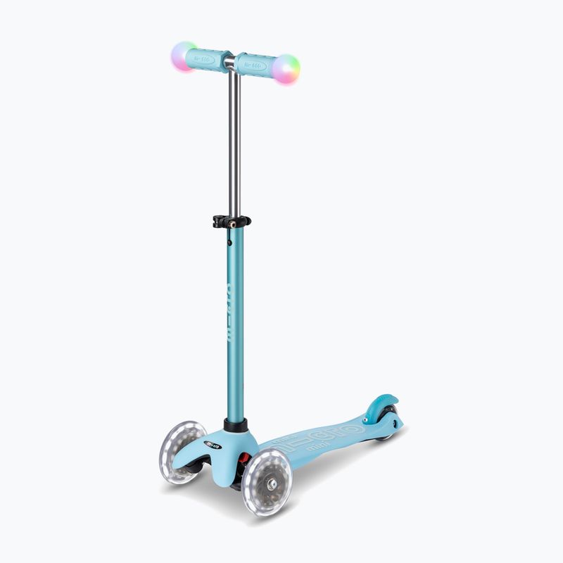 Hulajnoga trójkołowa dziecięca Micro Mini2grow Magic LED blue 13