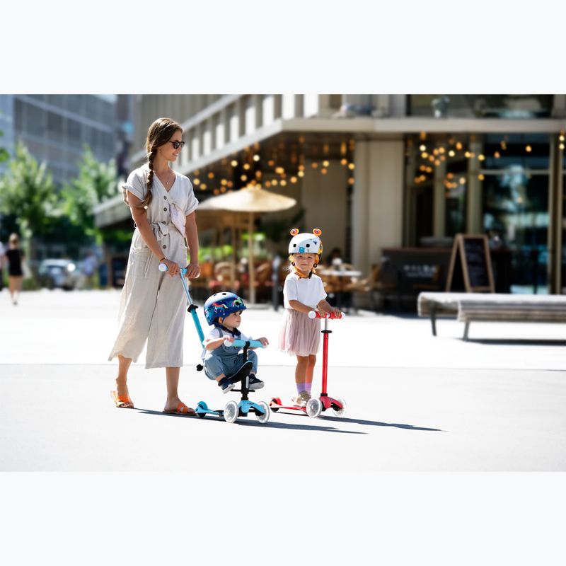 Hulajnoga trójkołowa dziecięca Micro Mini2grow Magic LED blue 18