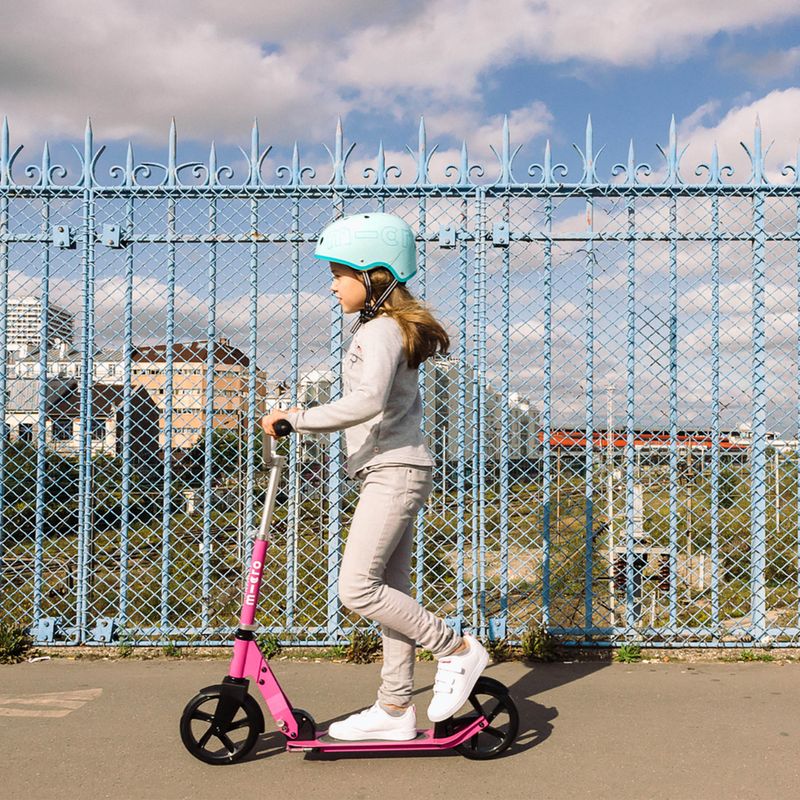 Hulajnoga miejska dziecięca Micro Cruiser LED pink 9