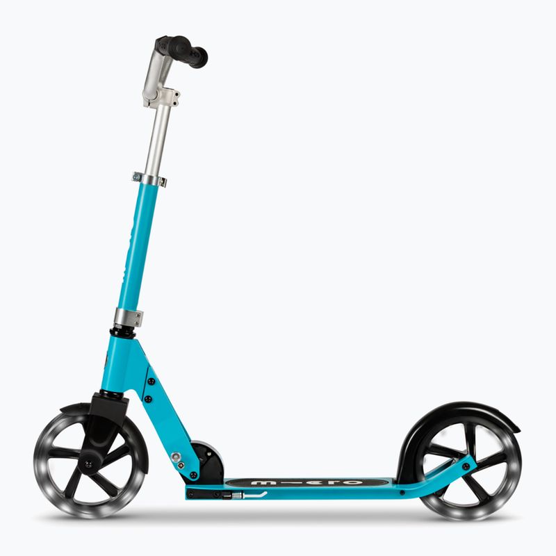 Hulajnoga miejska dziecięca Micro Cruiser LED aqua 2