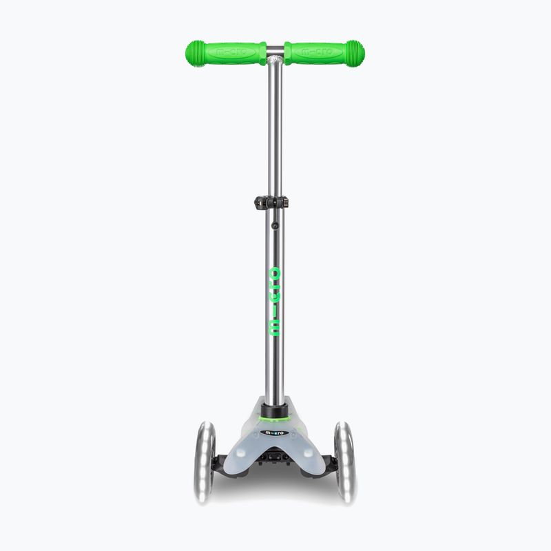 Hulajnoga trójkołowa dziecięca Micro Mini Micro Deluxe FLUX LED neon green 3