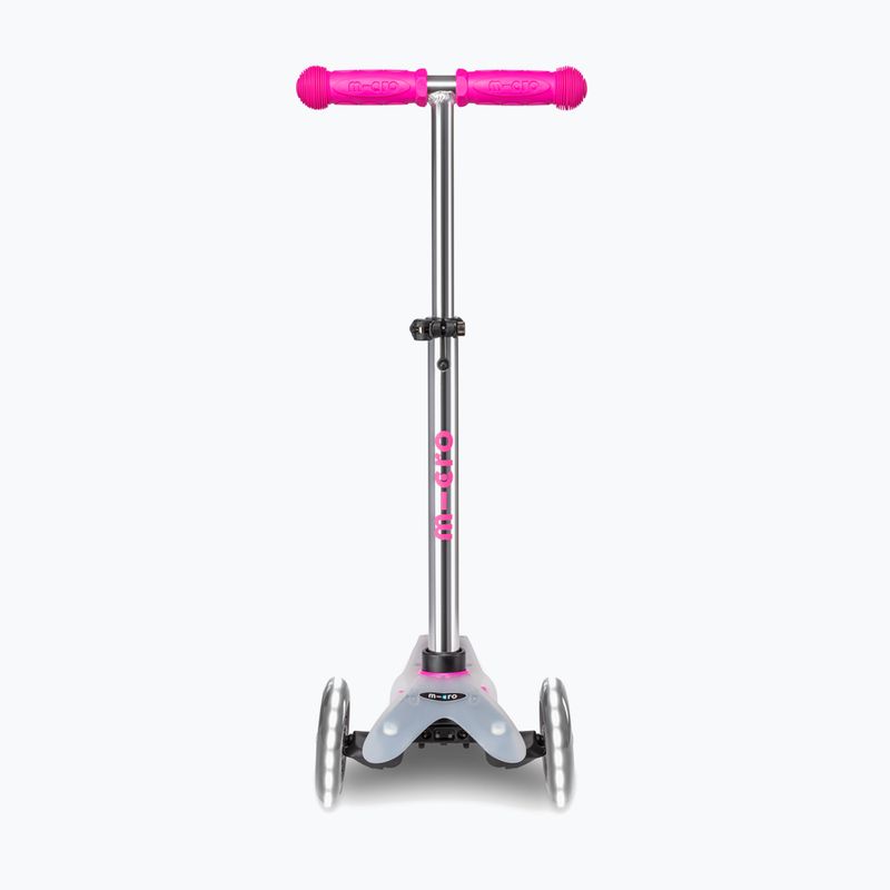 Hulajnoga trójkołowa dziecięca Micro Mini Micro Deluxe FLUX LED neon pink 3