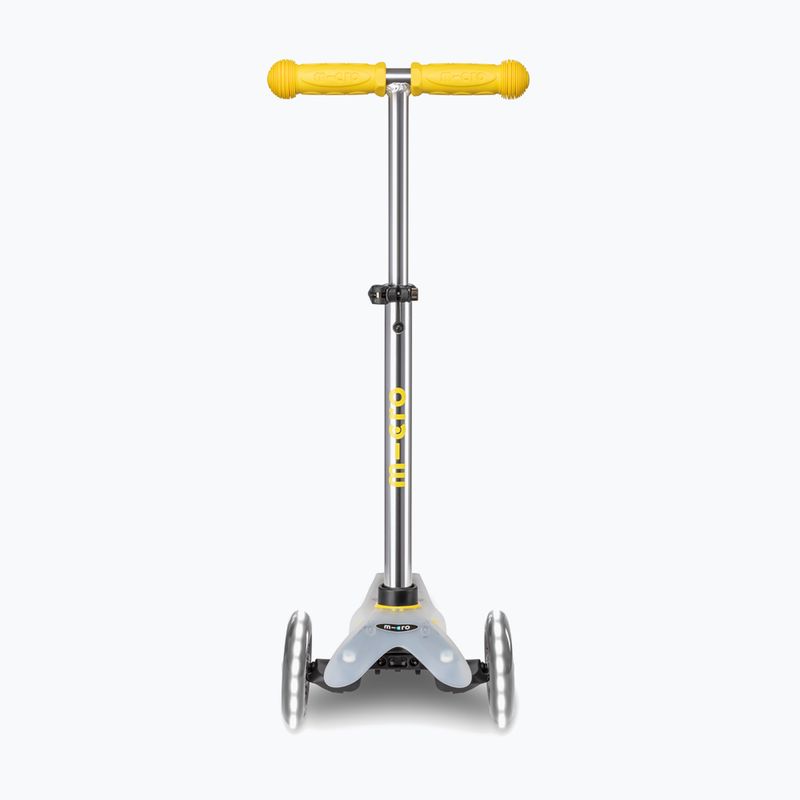 Hulajnoga trójkołowa dziecięca Micro Mini Micro Deluxe FLUX LED neon yellow 3