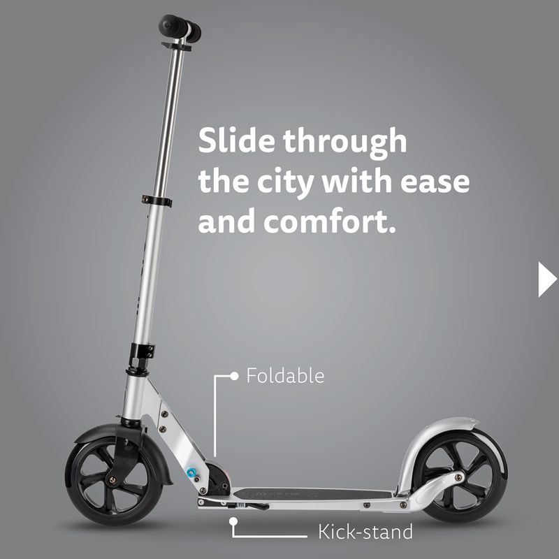 Hulajnoga miejska Micro Classic matt silver 5