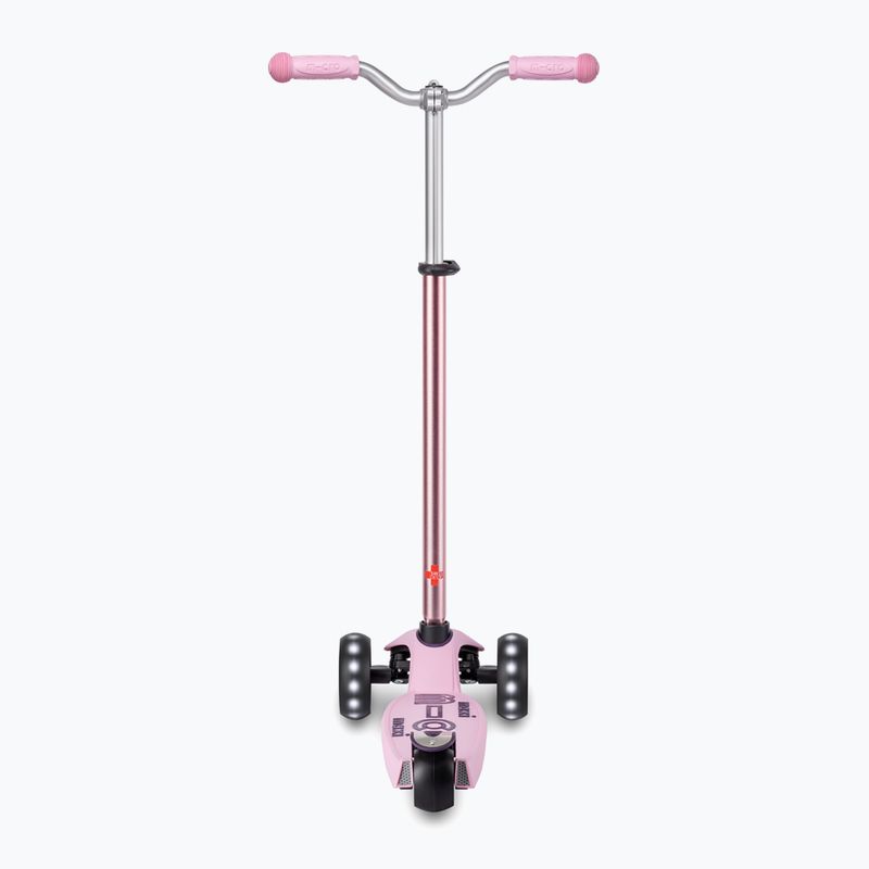 Hulajnoga trójkołowa dziecięca Micro Maxi Micro Deluxe Pro LED rose 5