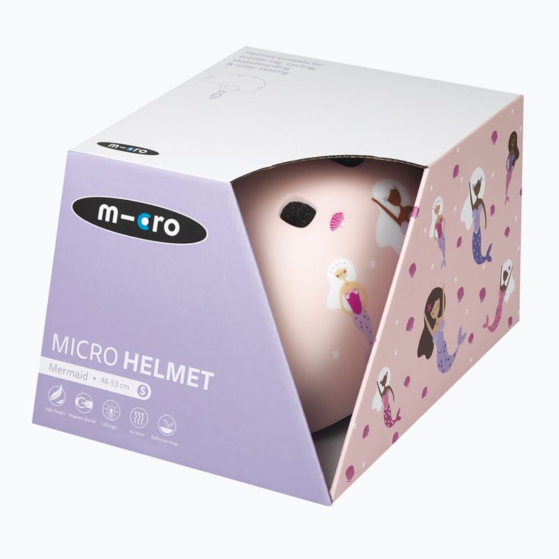 Kask dziecięcy Micro Mermaid pink 5