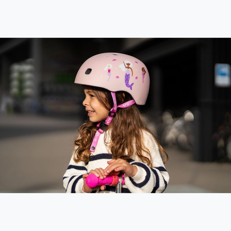 Kask dziecięcy Micro Mermaid pink 6