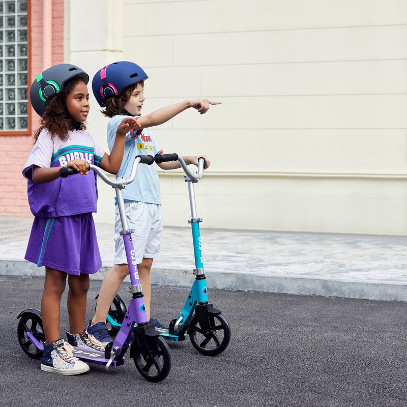 Hulajnoga miejska dziecięca Micro Cruiser LED purple 7