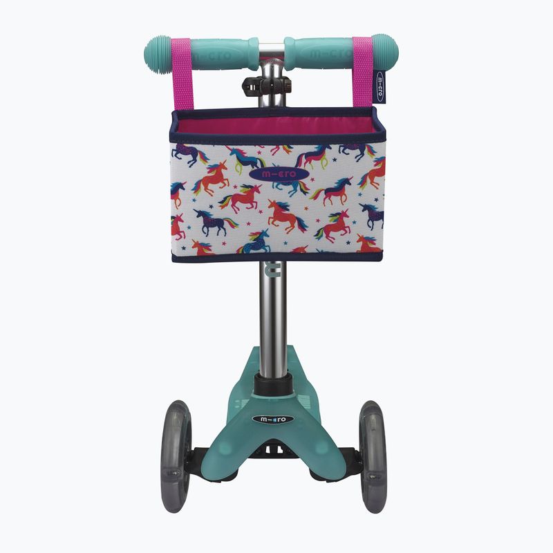 Koszyk na kierownicę dziecięcy Micro Foldable Basket unicorn 5