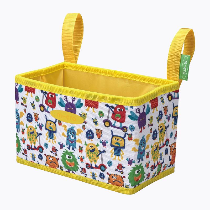 Koszyk na kierownicę dziecięcy Micro Foldable Basket monsters 2