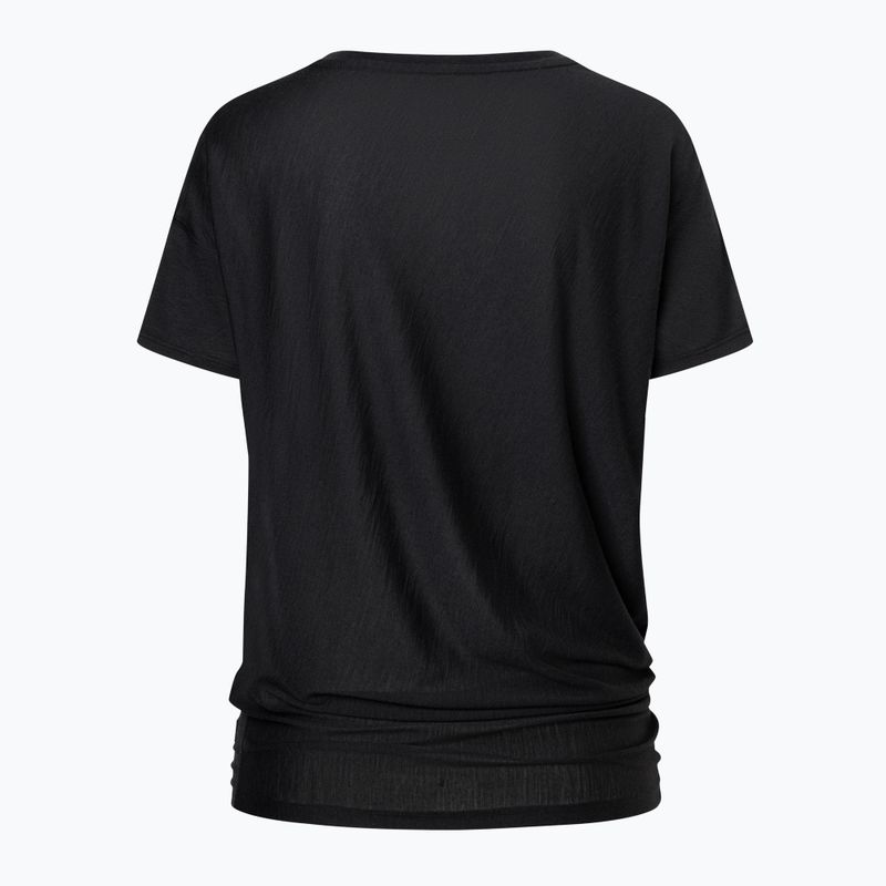 Koszulka do jogi damska super.natural Yoga Loose Tee jet black 4