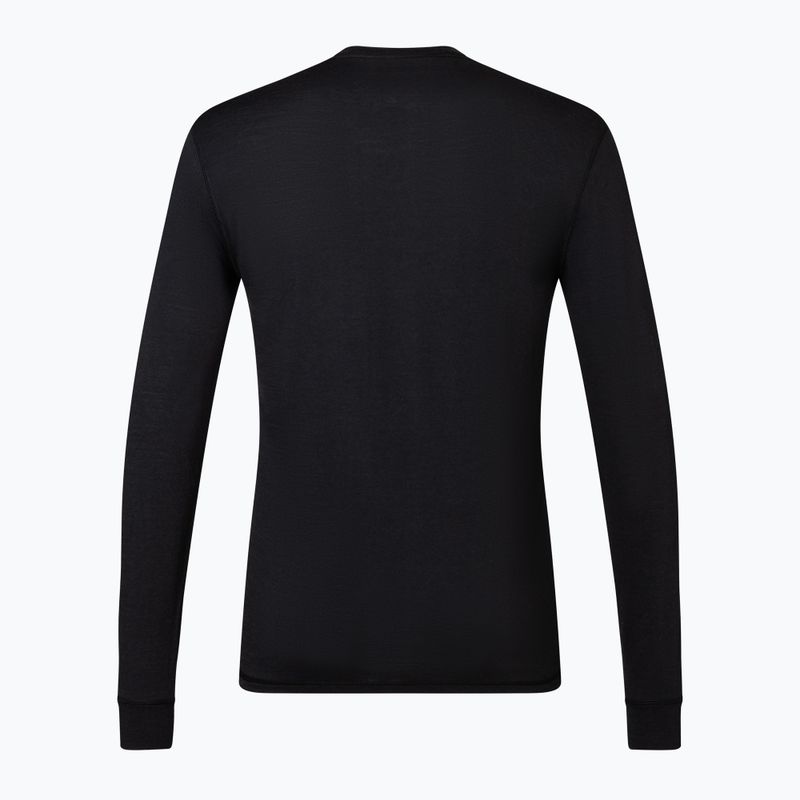 Longsleeve termoaktywny męski Super.Natural Tundra 175 jet black 4