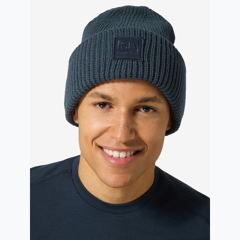 Czapka zimowa super.natural KriTeeini Beanie blueberry 4