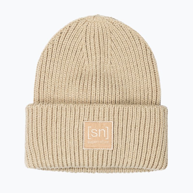 Czapka zimowa super.natural KriTeeini Beanie white pepper 2