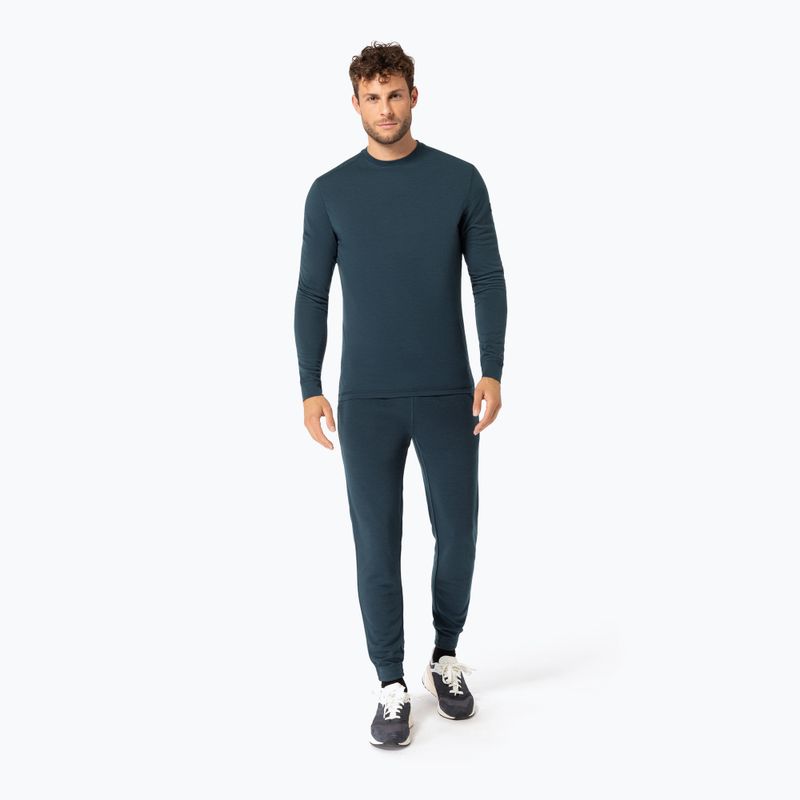 Longsleeve termoaktywny męski Super.Natural Tundra 175 blueberry 2