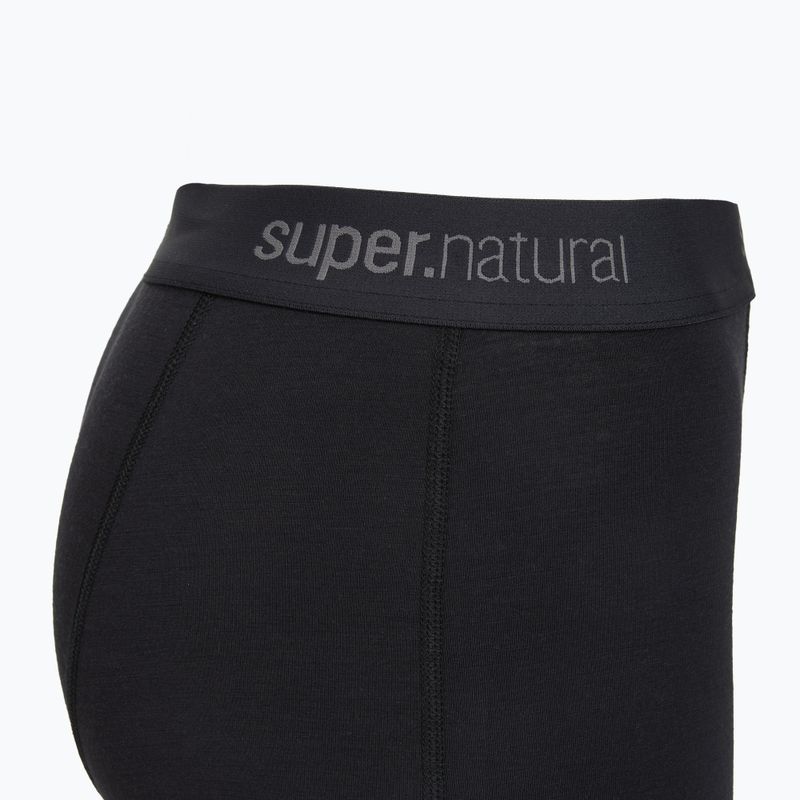 Bokserki termoaktywne męskie super.natural Tundra 175 2 pary jet black/jet black 4