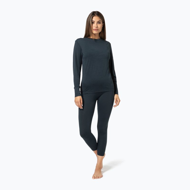 Longsleeve termoaktywny damski super.natural Tundra 175 blueberry 2