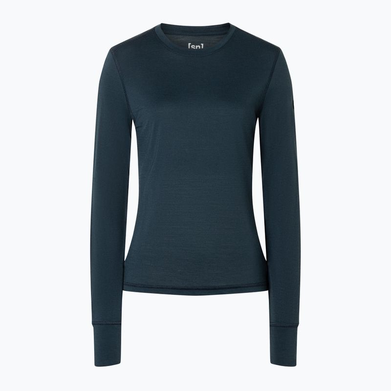 Longsleeve termoaktywny damski super.natural Tundra 175 blueberry 3