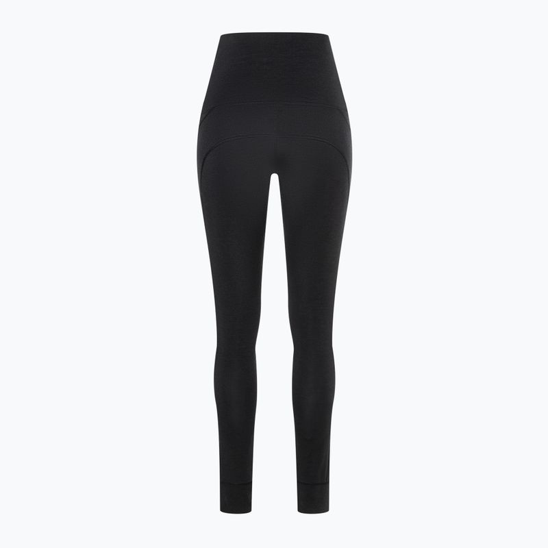 Spodnie termoaktywne damskie super.natural Tundra 175 Comfy jet black 3