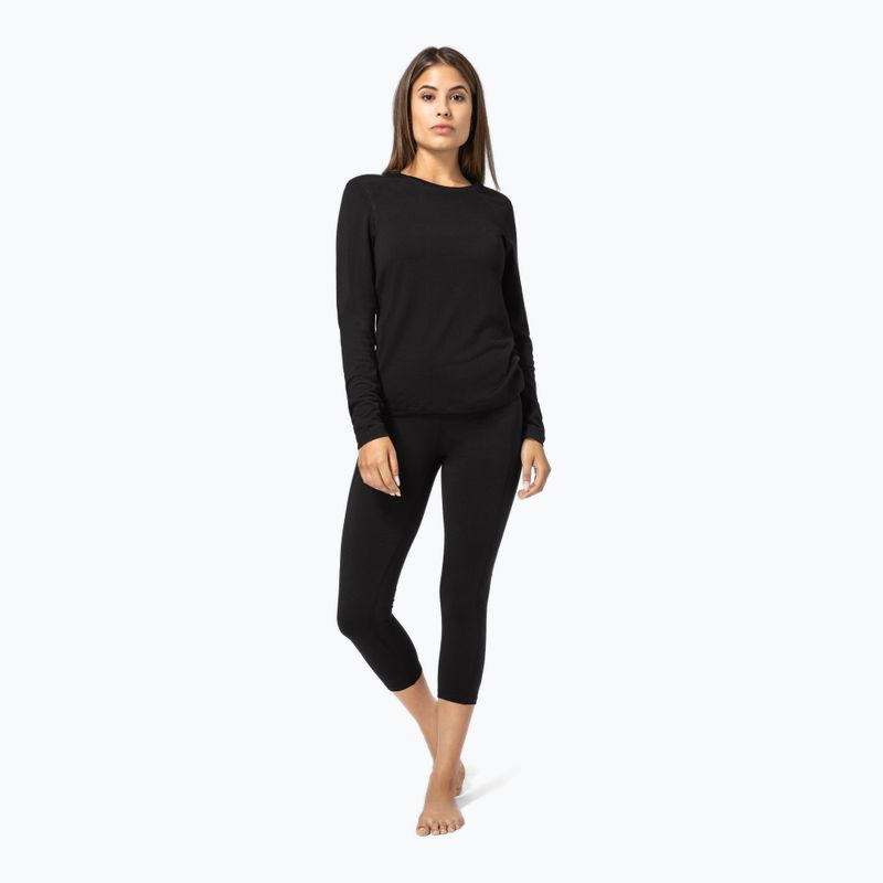 Bluza termoaktywna damska super.natural Arctic 230 jet black 2