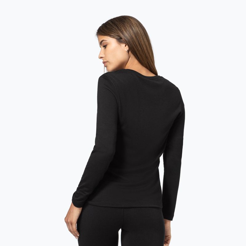 Bluza termoaktywna damska super.natural Arctic 230 jet black 3