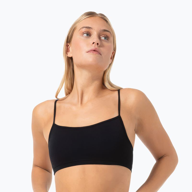 Biustonosz termoaktywny super.natural Cosy Bra jet black