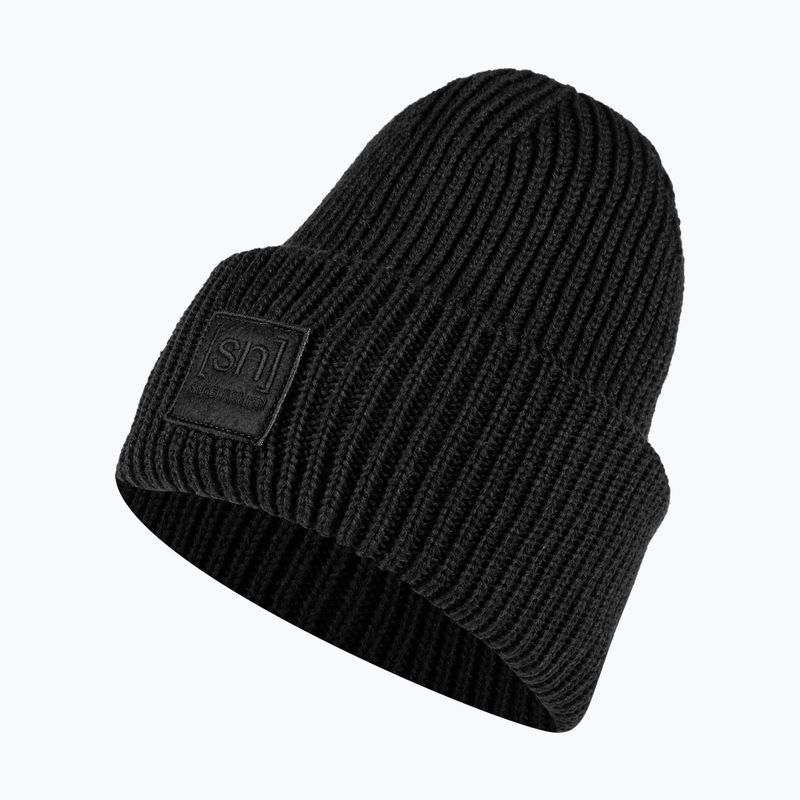 Czapka zimowa super.natural KriTeeini Beanie jet black
