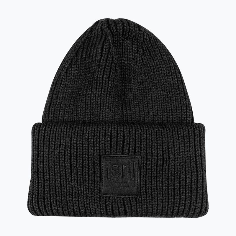 Czapka zimowa super.natural KriTeeini Beanie jet black 2