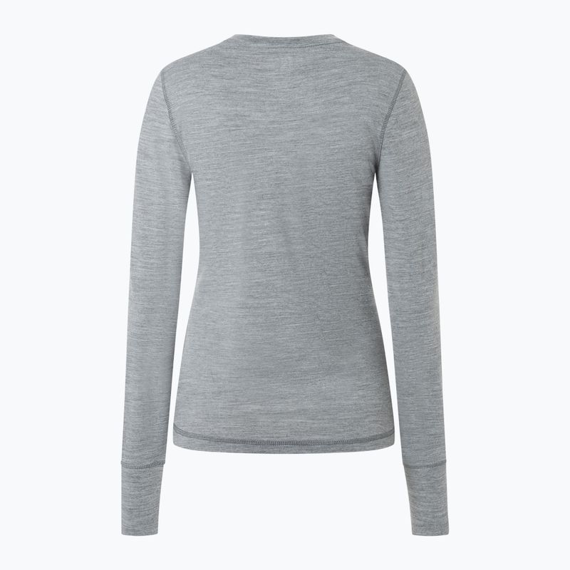 Bluza termoaktywna damska super.natural Tundra 175 cashmere grey melange 5