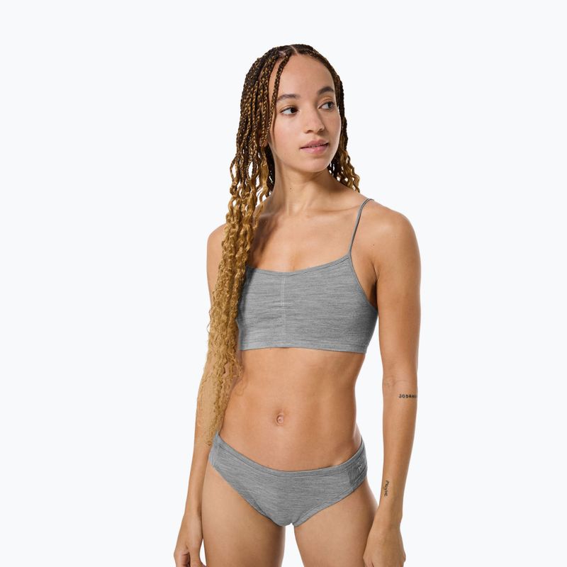 Biustonosz termoaktywny super.natural Cosy Bra cashmere grey melange